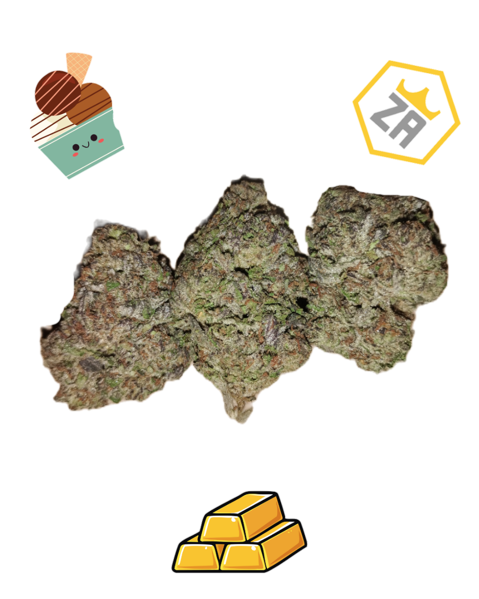 Haagen Za- Gold Tier -THCa(Indica) / 1g